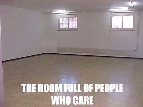 The Room Full Of People That Care Lol